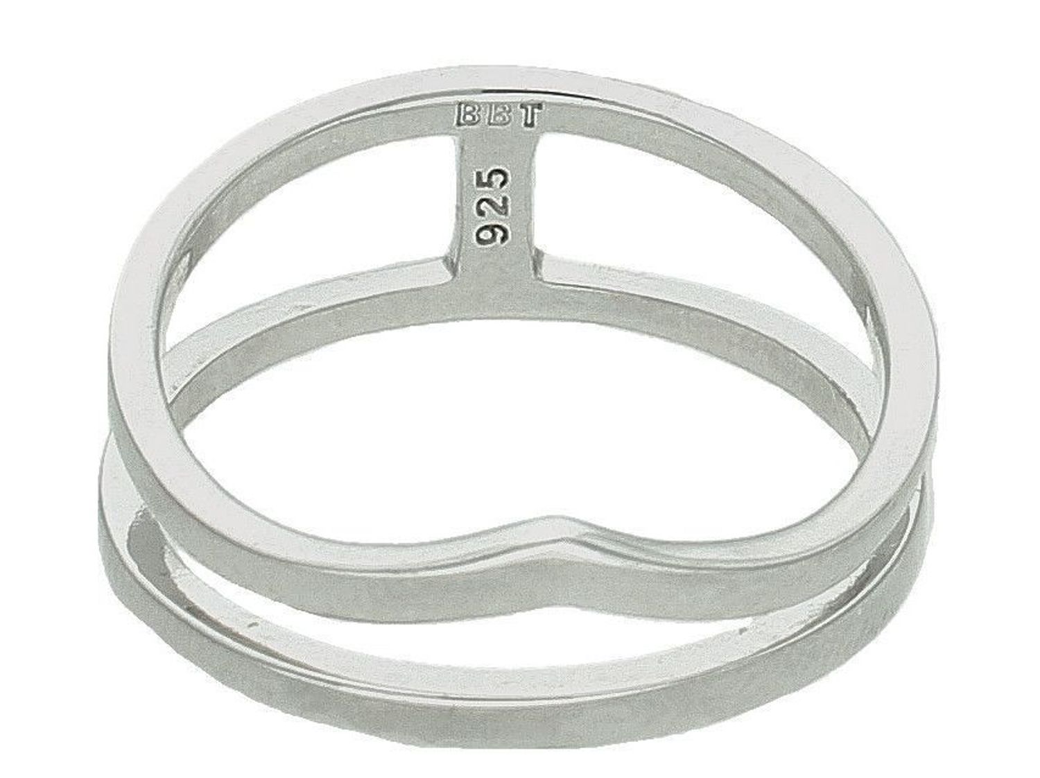 Srebrny pierścionek damski 925 podwójna obrączka rozmiar 17 DIA-PRS-7203-925 (2).jpg