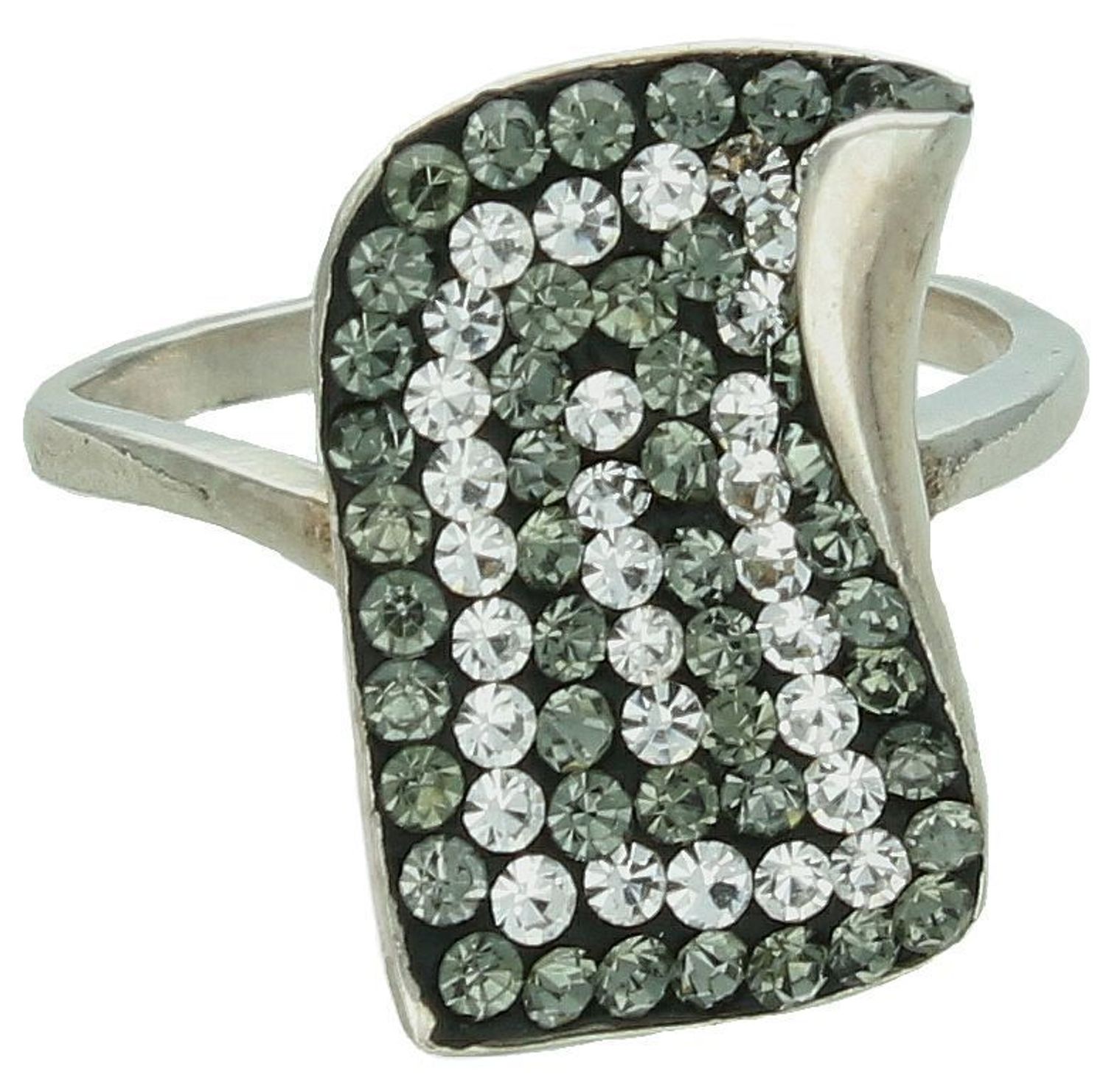 Pierścionek SWAROVSKI srebro próba 925, DIA-PRS-7215-925 Srebrny pierścionek wykonany z najwyższej jakości srebra 1.jpg