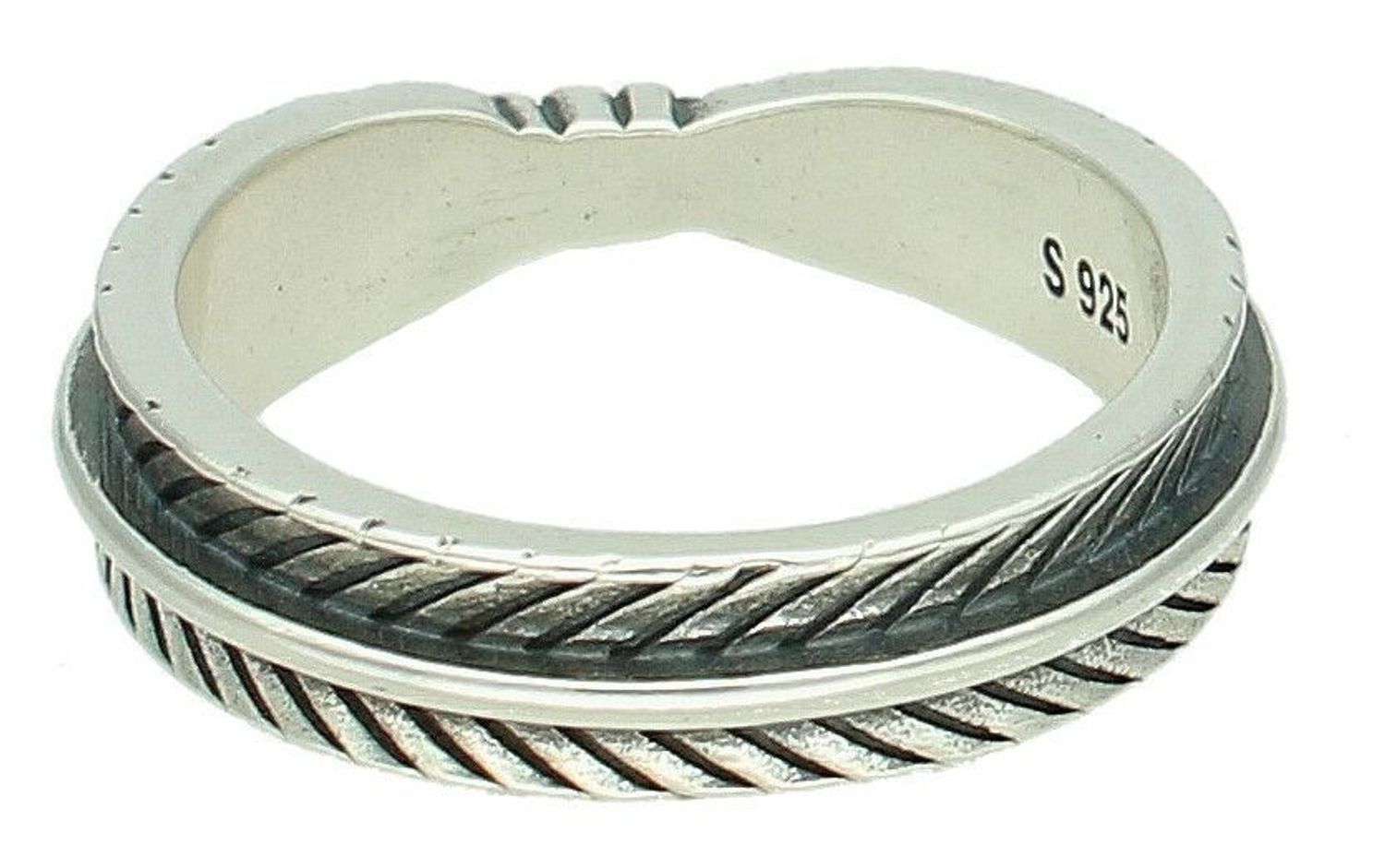 Srebrny pierścionek damski 925 węzeł na obrączce rozmiar 19 DIA-PRS-7253-925 (1).jpg