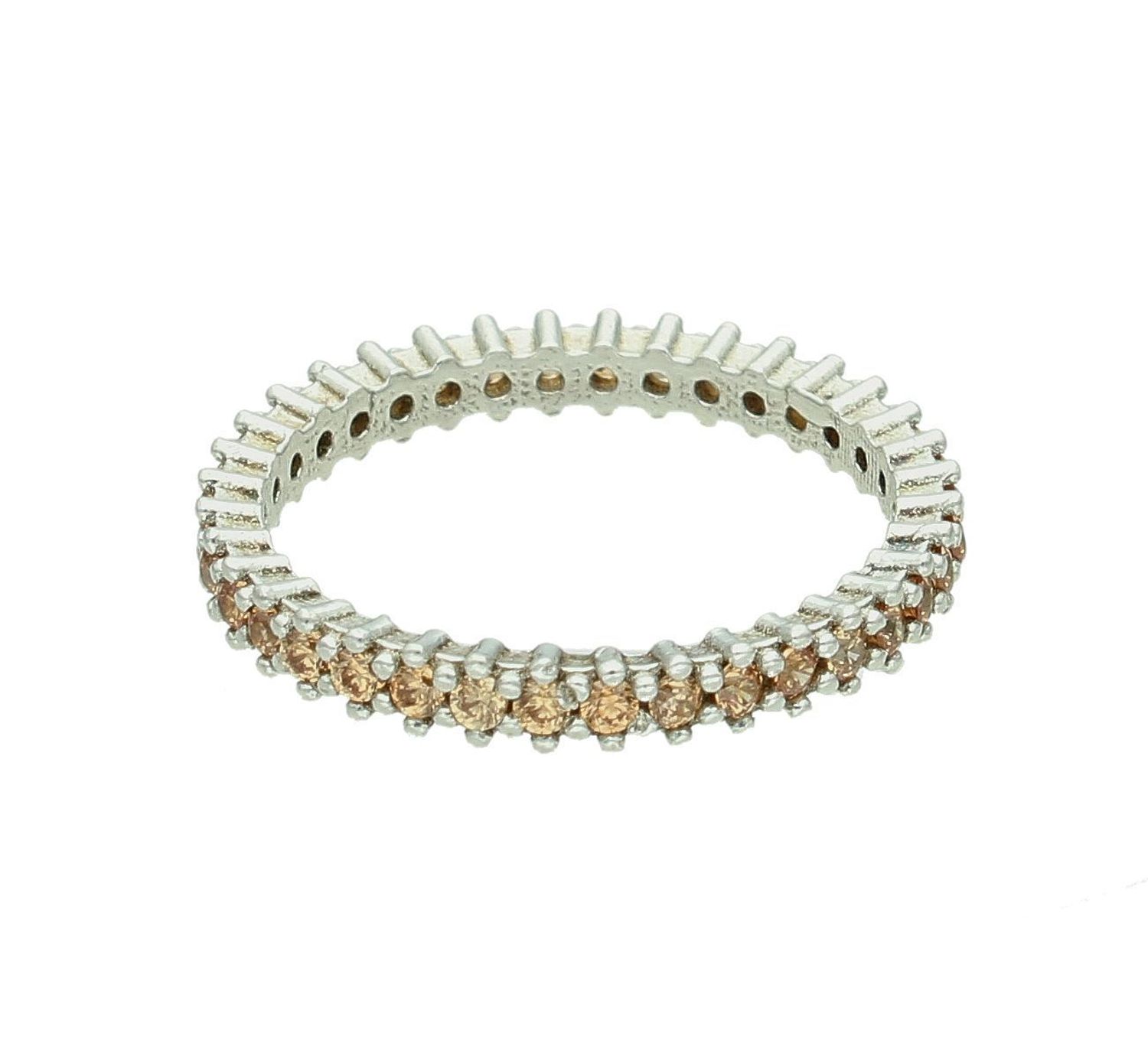 Pierścionek srebrny 925 obrączka z pomarańczowymi cyrkoniami rozmiar 12 DIA-PRS-7257-925.  Srebrny pierścionek damski. Srebrny pierścionek z kolorowymi cyrkoniami. Srebrna obrączka z cyrkoniami. Pierścionek damski na prezent dla kobiet (1).jpg