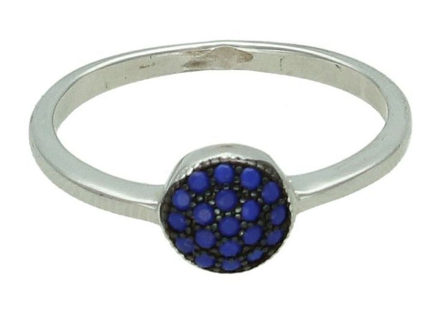 Srebrny pierścionek damski 925 z niebieskimi cyrkoniami DIA-PRS-7260-925. Srebrny pierścionek damski. Srebrny pierścionek z cyrkoniami. Pierścionek srebrny damski. Srebrny pierścionek na prezent dla kobiety..jpg