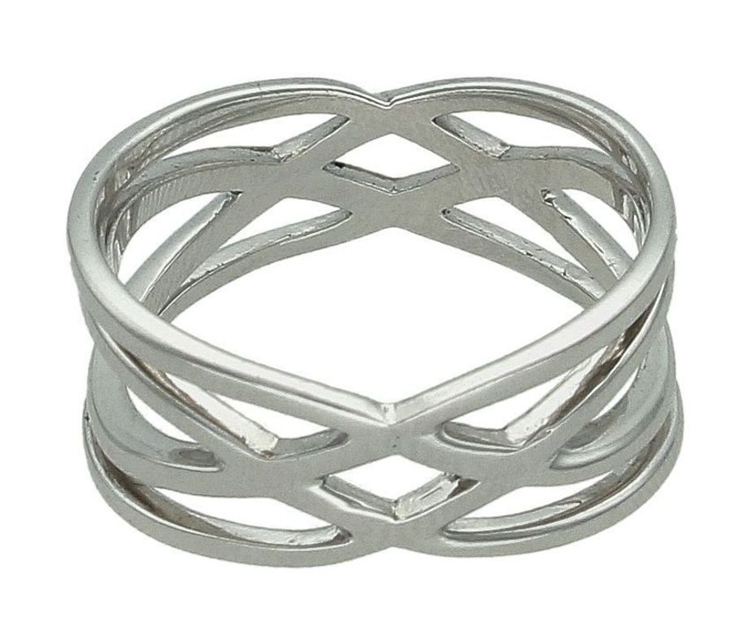 Szeroki srebrny pierścionek damski 925 gładka ozdobna obrączka rozmiar 15 DIA-PRS-7274-925. Srebrny pierścionek damski. Srebrny pierścionek gładki. Pierścionek srebrny damski. Srebrny pierścionek na prezent dla kobie.jpg