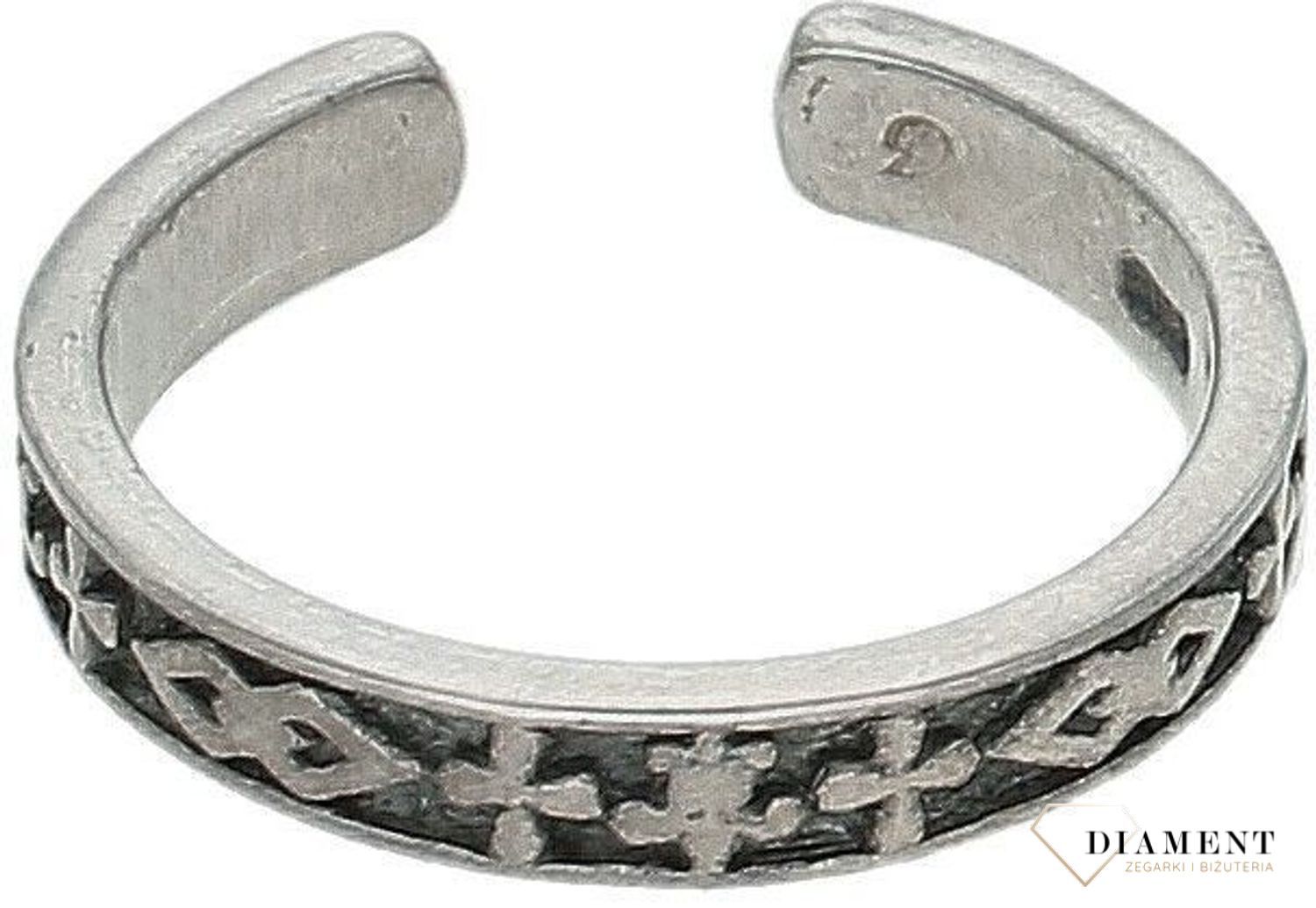 Srebrny pierścionek damski 925 obrączka celtyckie wzory rozmiar 11 DIA-PRS-7281-925. Srebrny pierścionek damski. Pierścionek srebrny damski na prezent. Srebrny pierścionek dla ukochanej.1.jpg