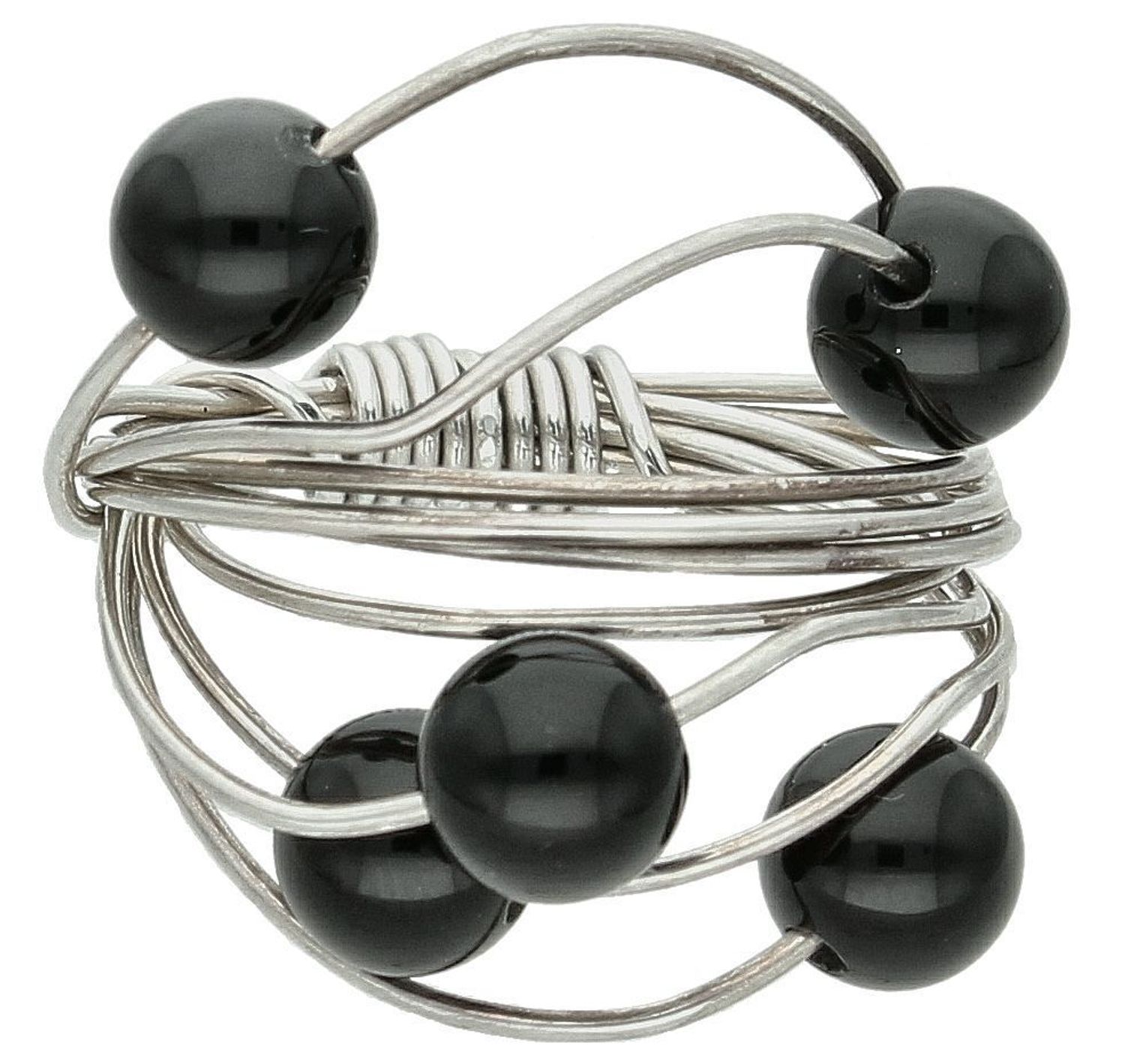 Pierścionek ONYKS srebro 925, DIA-PRS-7284-925 Srebrny pierścionek wykonany z najwyższej jakości srebra o prostej formie. Idealny pomysł na prezent dla każdej kobiety..jpg