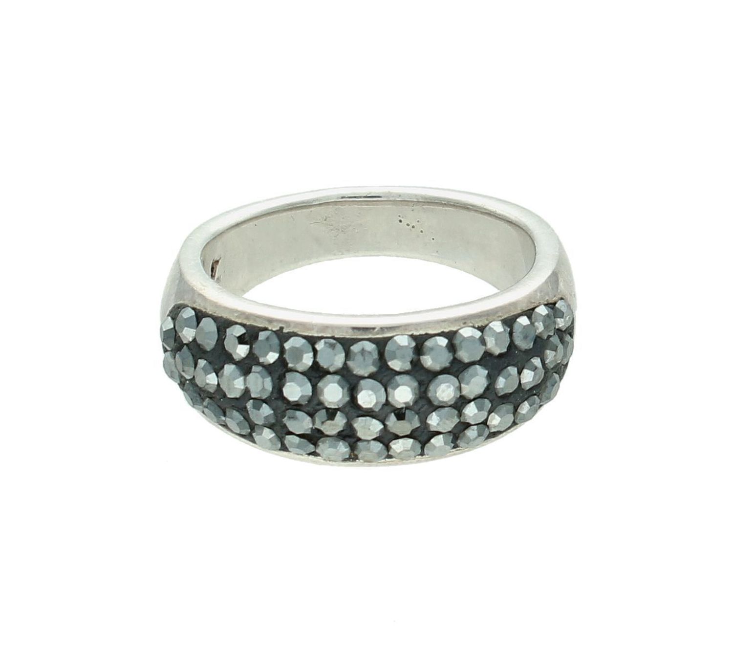 Srebrny pierścionek damski 925 z kryształkami Swarovskiego rozmiar 11 DIA-PRS-7288-925.jpg