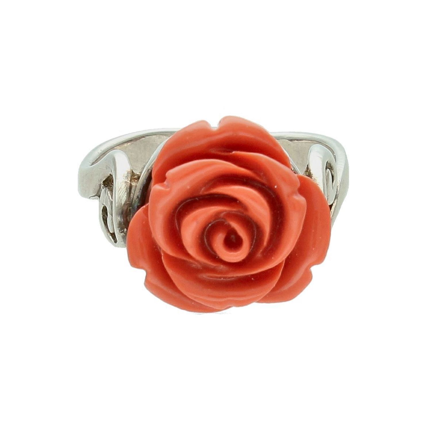 Srebrny pierścionek damski 925 efektowny z różą rozmiar 18 DIA-PRS-7292-925.jpg