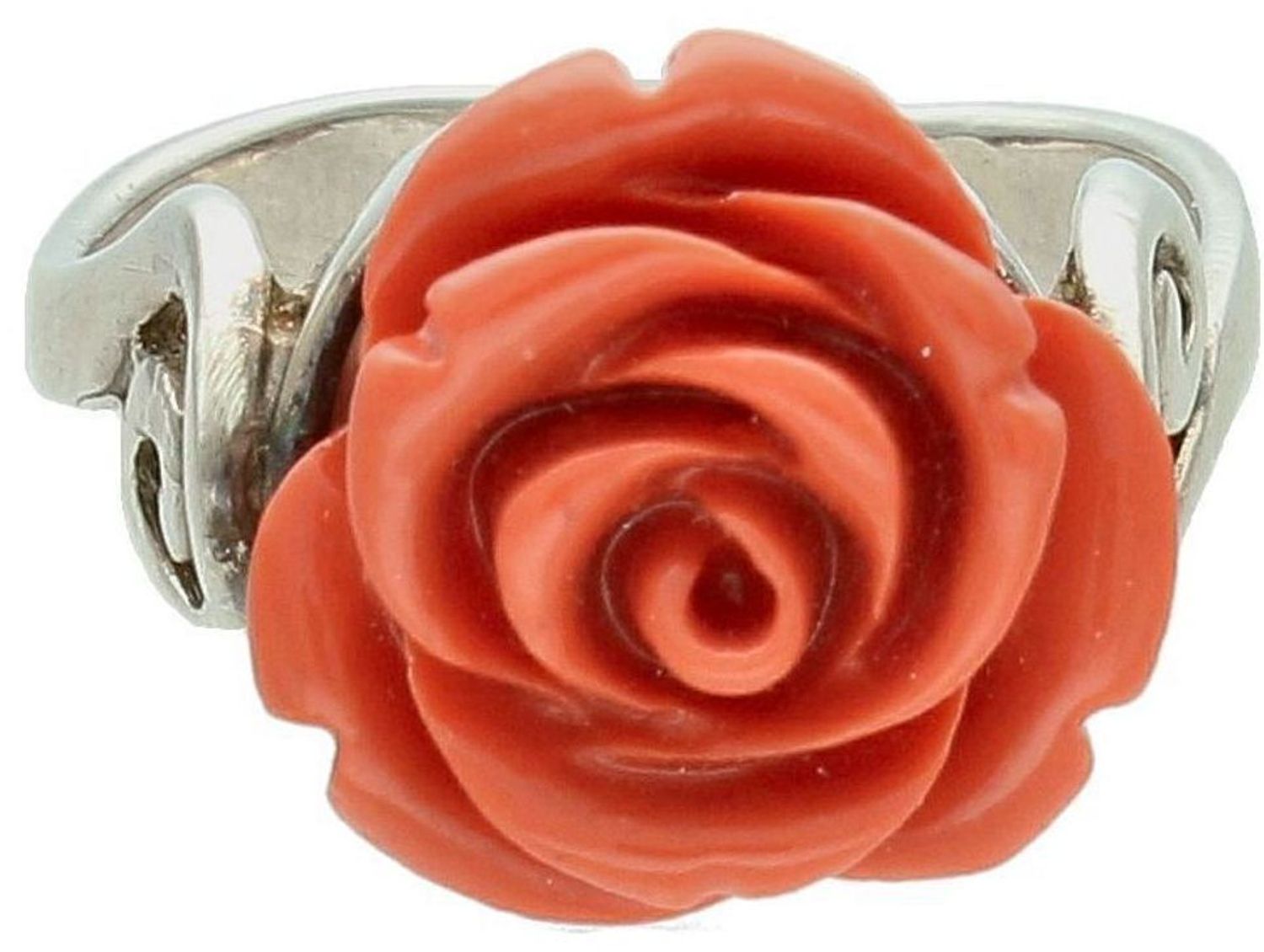 Srebrny pierścionek damski 925 efektowny z różą rozmiar 18 DIA-PRS-7292-925.jpg