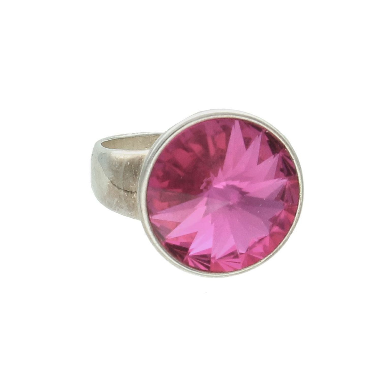 Srebrny pierścionek damski 925 Swarovski Elements rozmiar 12 DIA-PRS-7299-925. Srebrny pierścionek damski. Pierścionek damski z kryształkiem Swarovskiego. Srebrny pierścionek damski na prezent..jpg