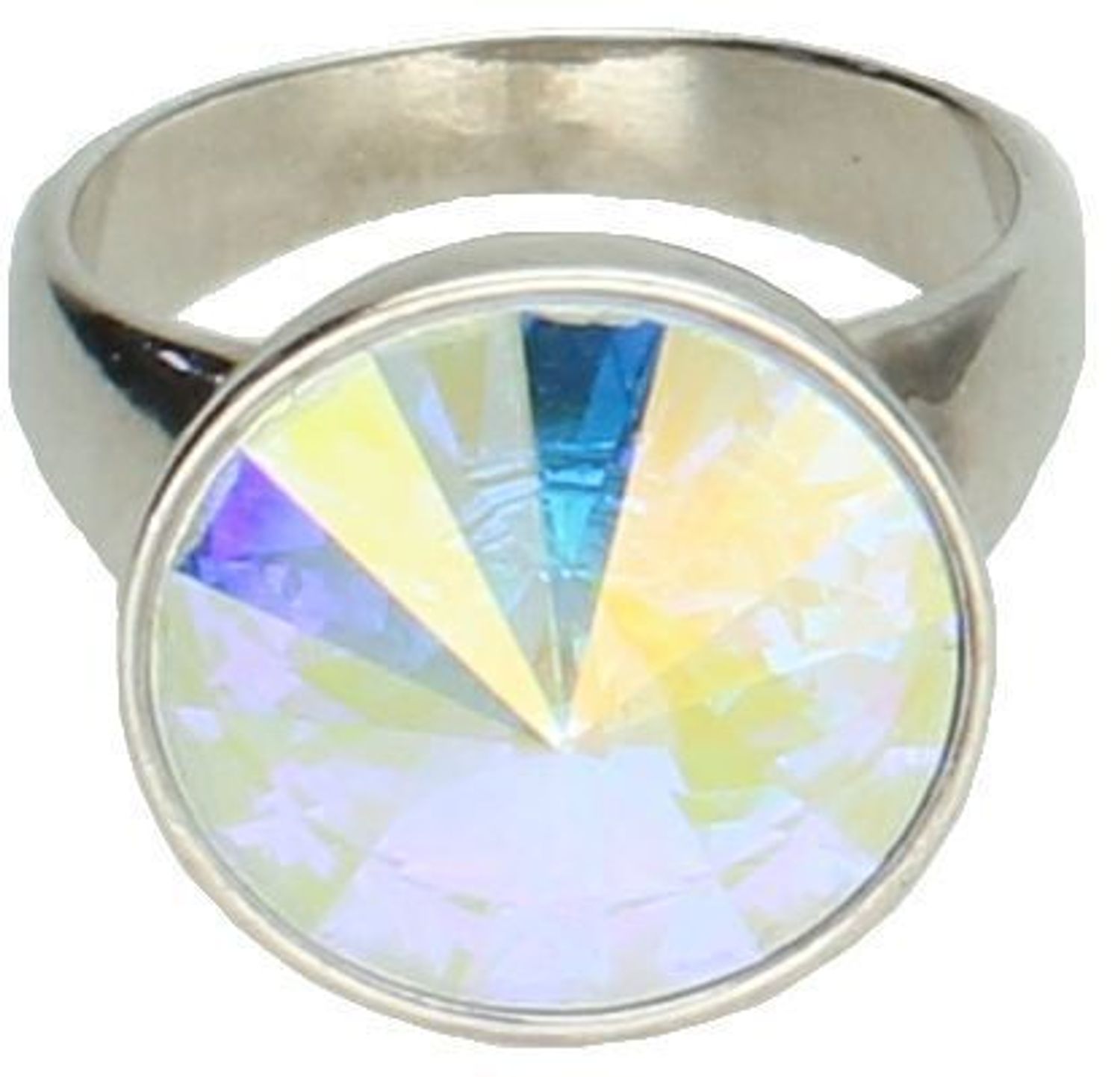 Srebrny pierścionek damski 925 okrągły z kryształkiem Swarovskiego rozmiar 12 DIA-PRS-7303-925. Srebrny pierścionek damski. Srebrny pierścionek z kryształkiem Swarovskiego. Pierścionek damski na prezent dla kobiety.3.jpg