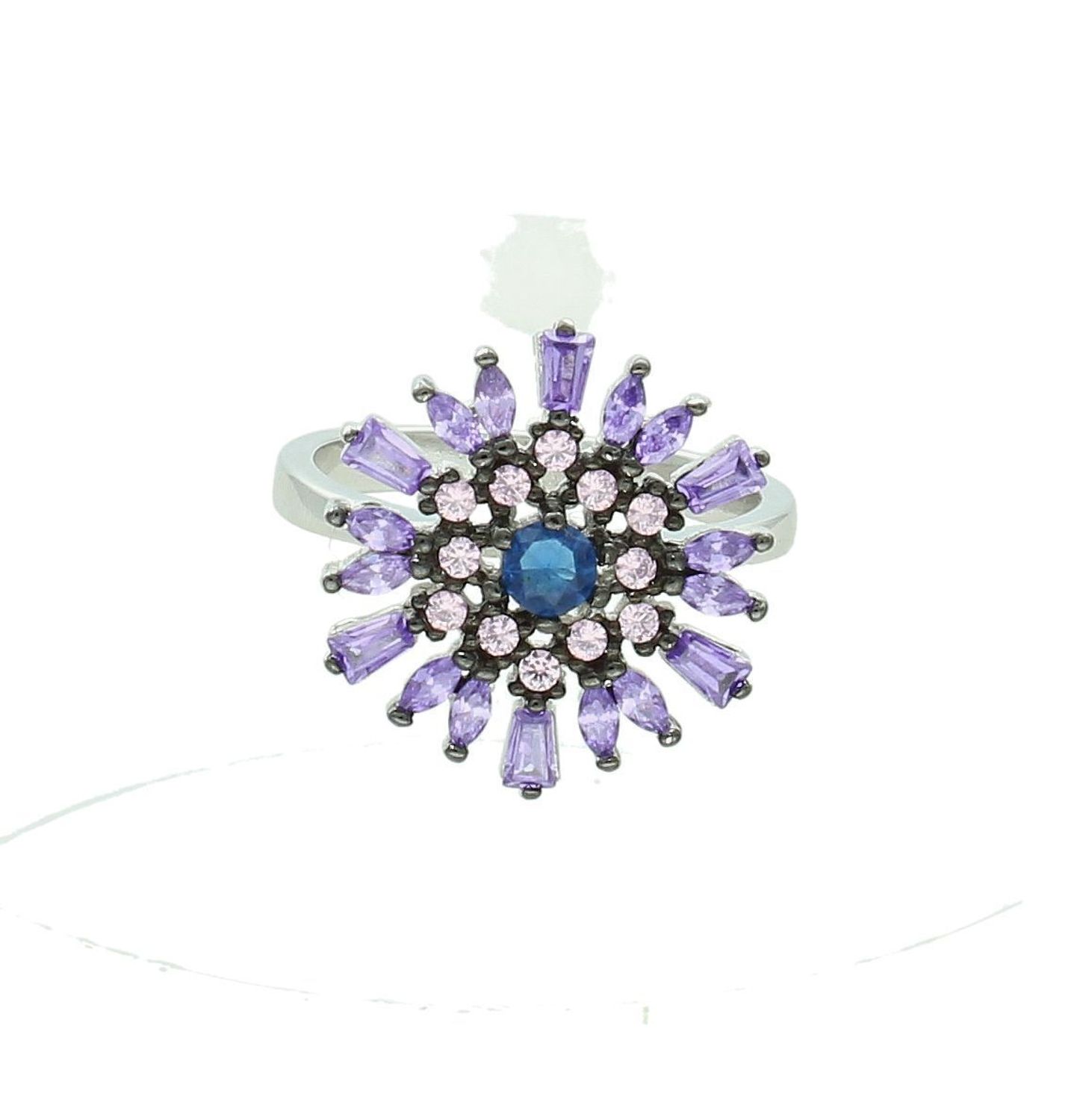 Srebrny pierścionek damski 925 z tanzanitem DIA-PRS-3705-925 1.jpg