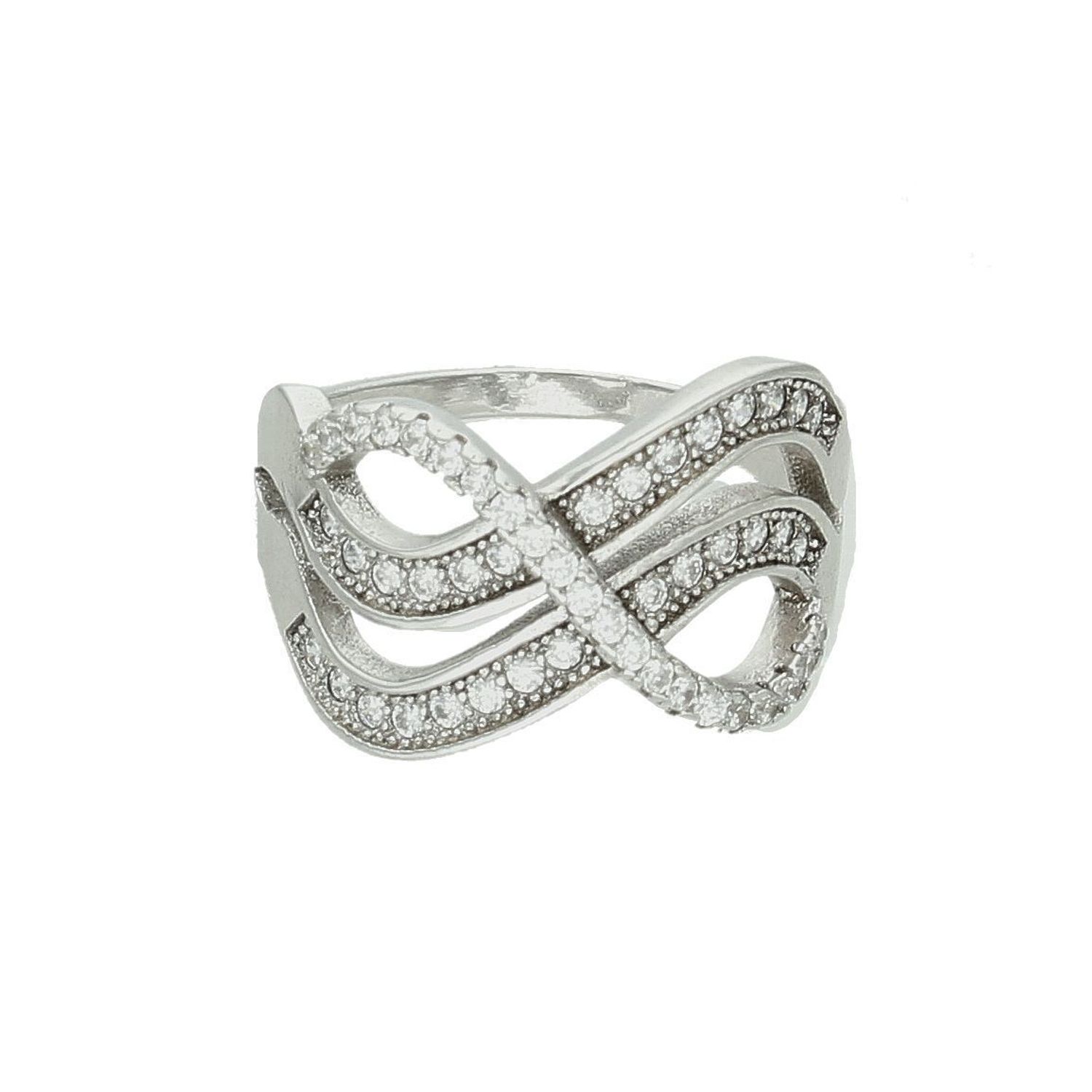 Srebrny pierścionek damski 925 z cyrkoniami rozmiar 11 DIA-PRS-7378-925 5.jpg