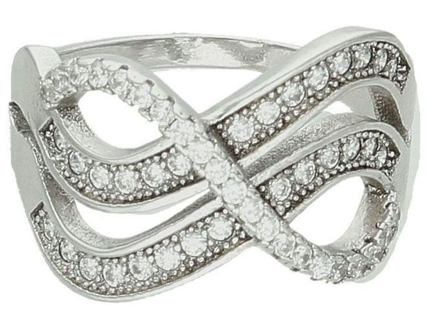 Srebrny pierścionek damski 925 z cyrkoniami rozmiar 11 DIA-PRS-7378-925 5.jpg