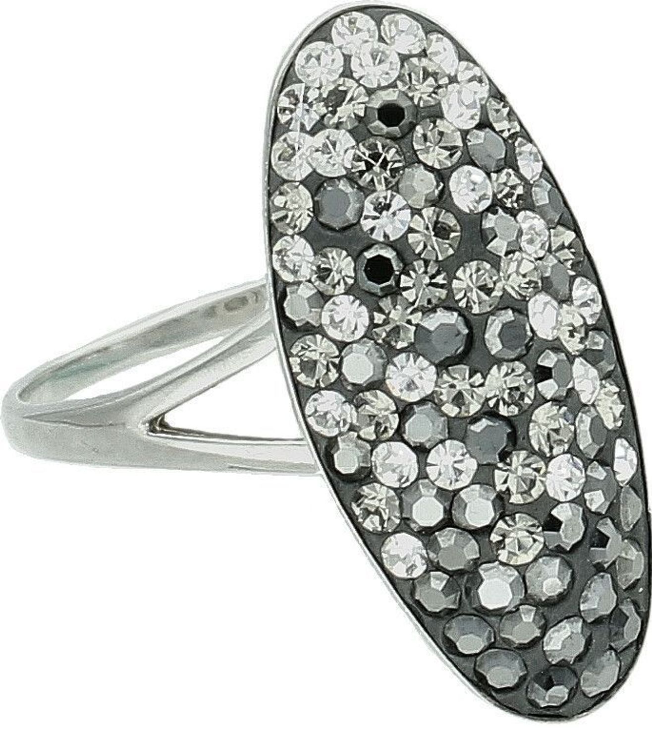 Srebrny pierścionek damski 925 biało czarne oczko Retro rozmiar 20 DIA-PRS-7381-925. Srebrny pierścionek damski. Srebrny pierścionek vintage biało czarny. Pierścionek srebrny damski retro z cyrkonią na prezent. Sr.jpg