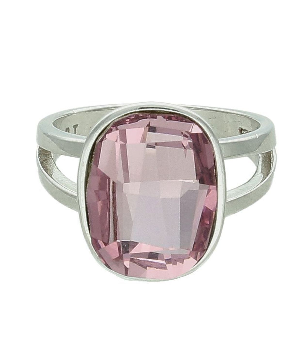 Srebrny pierścionek damski 925 z fioletową cyrkonią rozmiar 14 DIA-PRS-7397-925.jpg