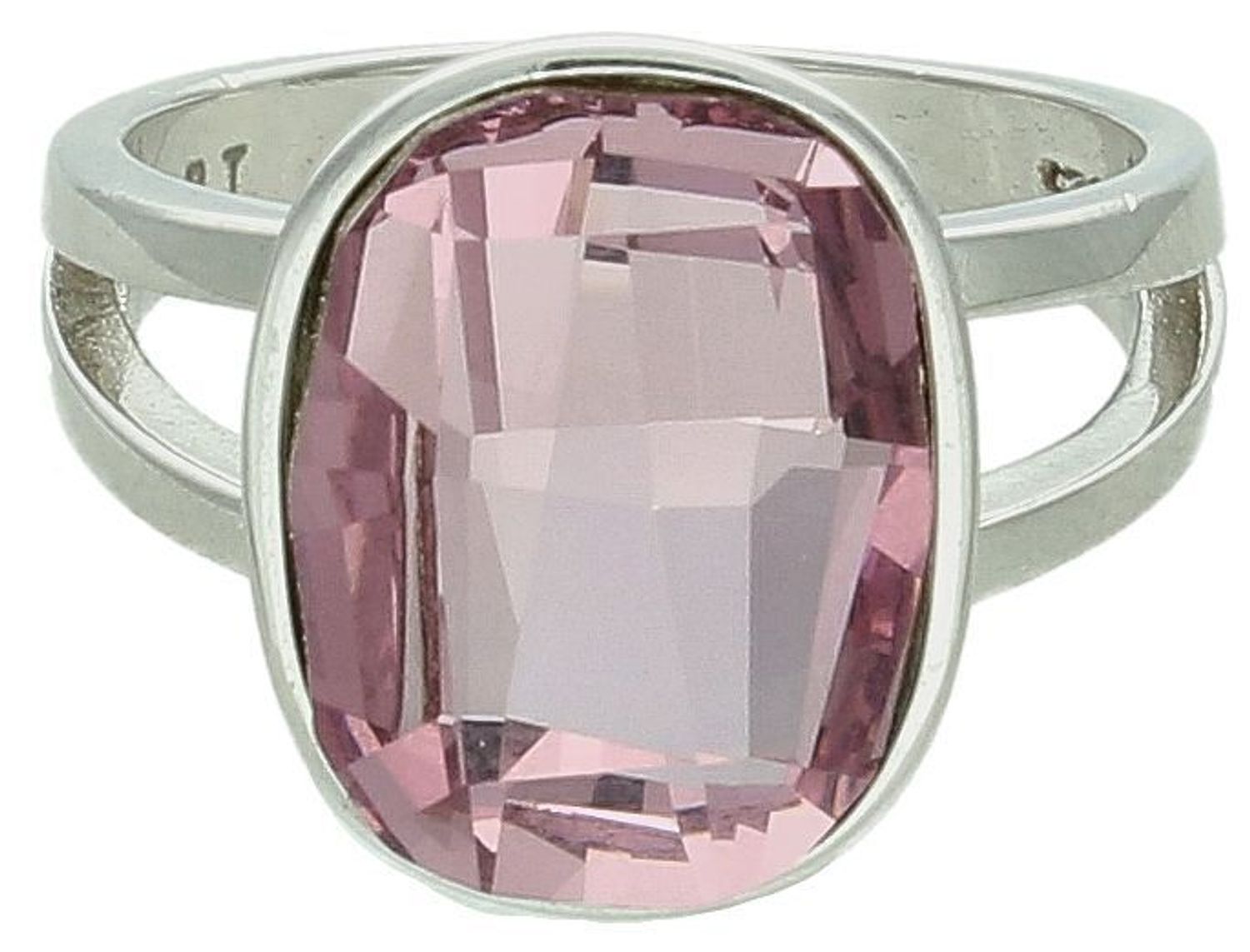 Srebrny pierścionek damski 925 z fioletową cyrkonią rozmiar 14 DIA-PRS-7397-925.jpg