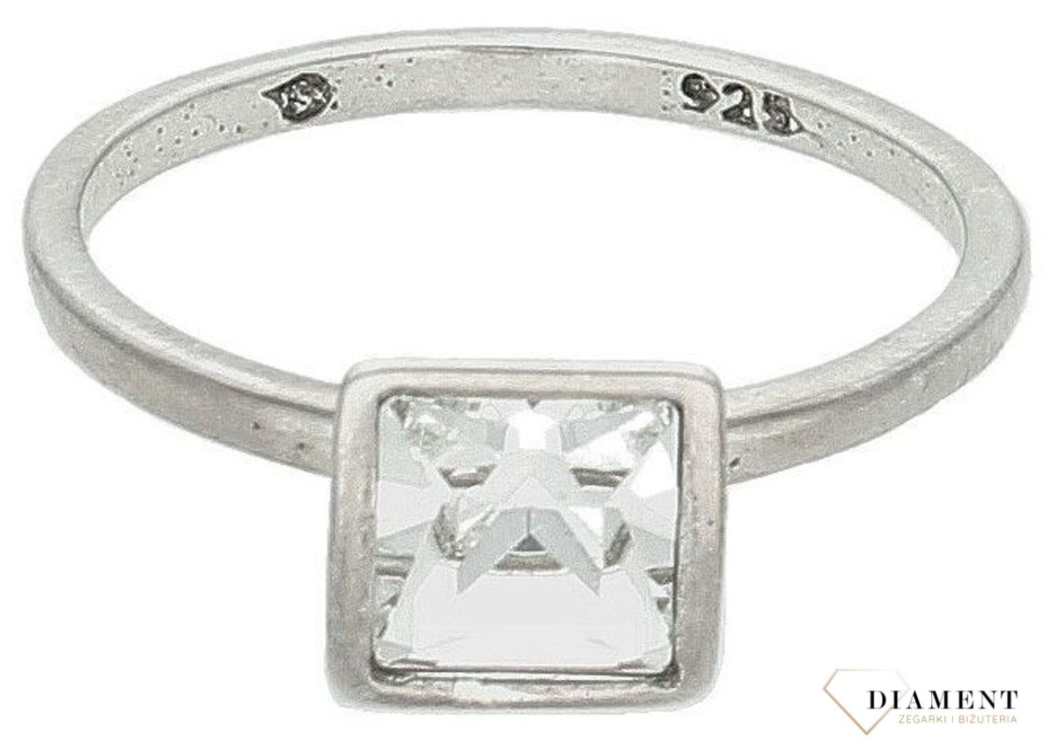 Srebrny pierścionek damski 925 zaręczynowy z cyrkonią rozmiar 18 DIA-PRS-7427-925. Srebrny pierścionek damski. Srebrny pierścionek z cyrkonią. Pierścionek srebrny damski na prezent. Srebrny pierścionek dla ukochanej.1.jpg