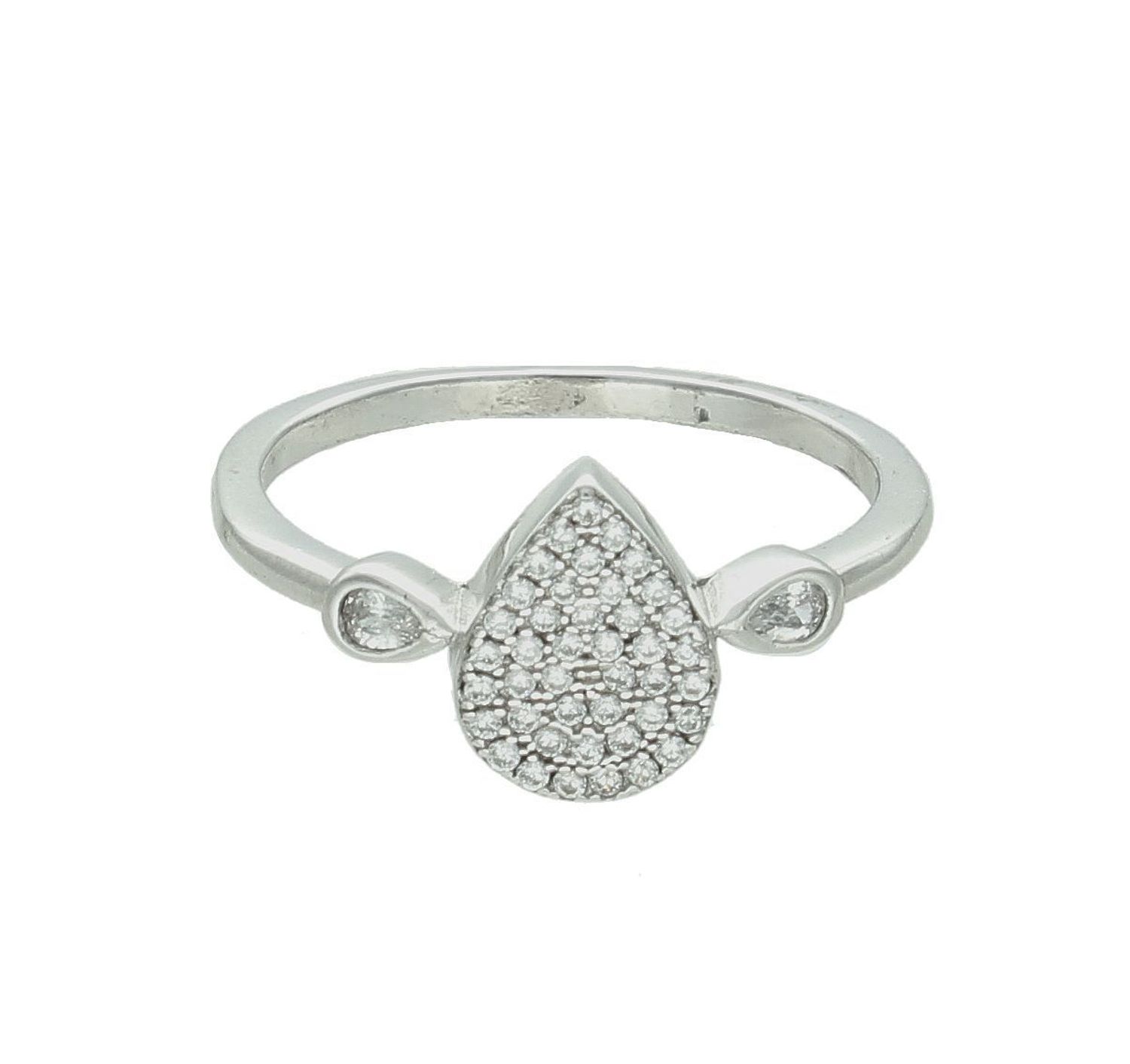 Srebrny pierścionek damski 925 wysadzany cyrkoniami rozmiar 16 DIA-PRS-7464-925.jpg