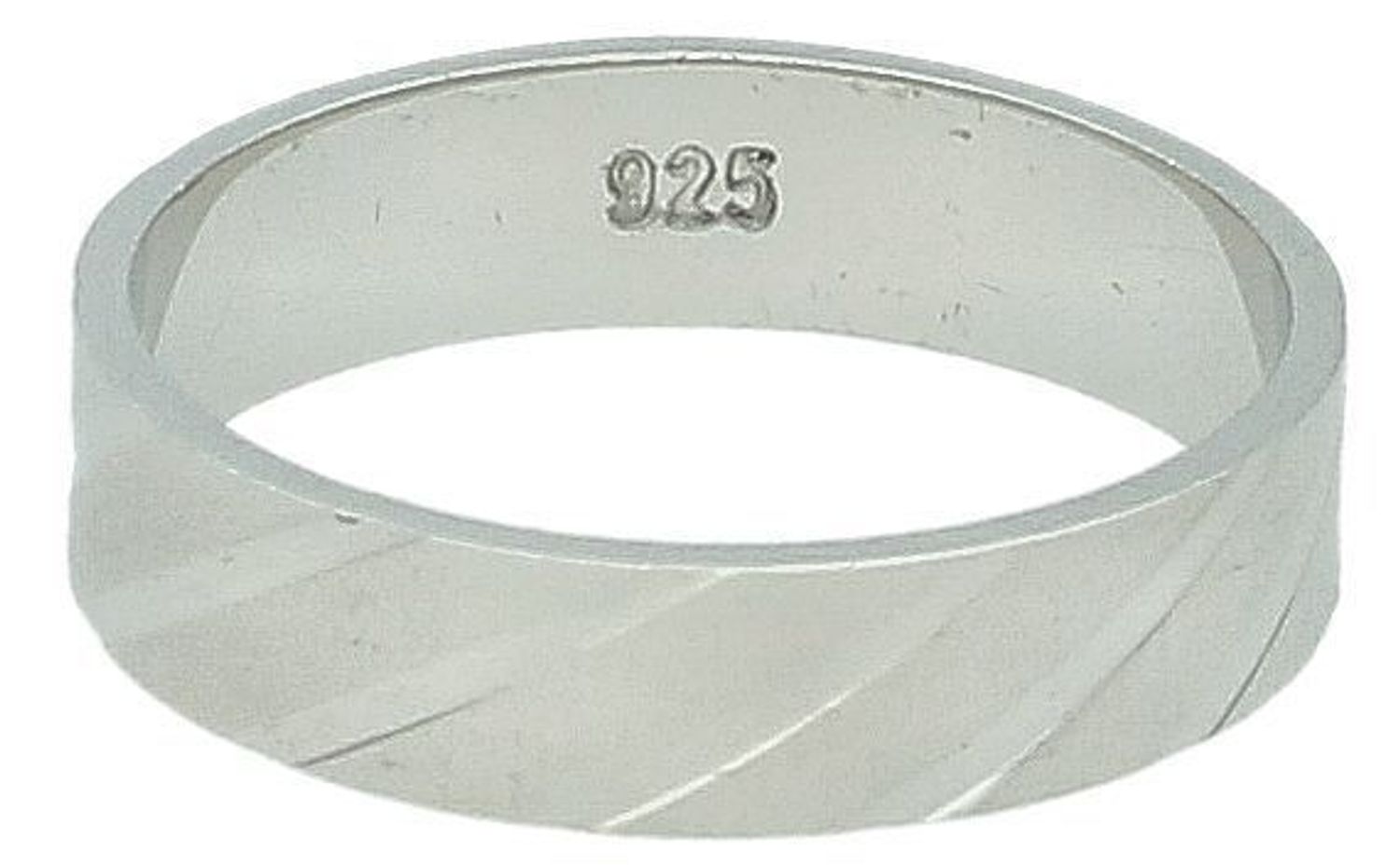 Obrączka Cięta skośnie z satyną próba 925, DIA-PRS-7471-925 Klasyka oraz minimalizm. Prostota oraz elegancja, która nigdy nie wychodzi z mody. Satynowa obrączka przypadnie do gustu 1.jpg