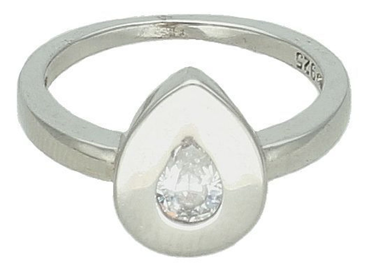 Srebrny pierścionek damski 925 łezka z cyrkonią DIA-PRS-7474-925. Srebrny pierścionek damski. Srebrny pierścionek z cyrkonią. Pierścionek srebrny damski na prezent. Srebrny pierścionek dla ukoc.jpg