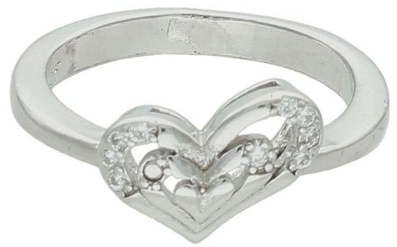 Srebrny pierścionek damski 925 serce z cyrkoniami DIA-PRS-7480-925 8.jpg