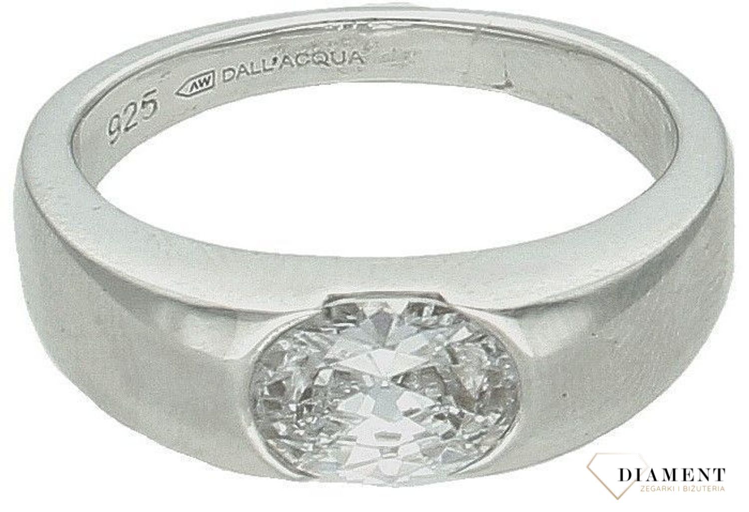 Srebrny pierścionek damski 925 z cyrkonią rozmiar 15 DIA-PRS-7488-925. Srebrny pierścionek damski. Srebrny pierścionek z cyrkonią. Pierścionek srebrny damski na prezent. Srebrny pierścionek dla ukochanej.1.jpg