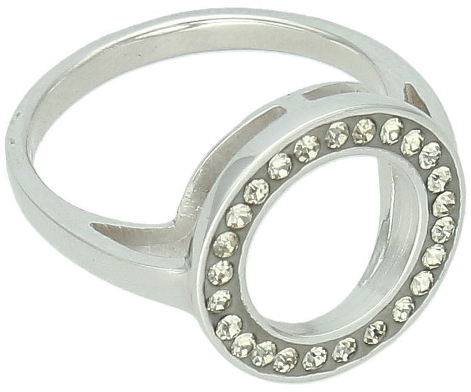 Pierścionek srebrny kółeczko z cyrkoniami próba 925, rozmiar 14 DIA-PRS-7515-925.jpg