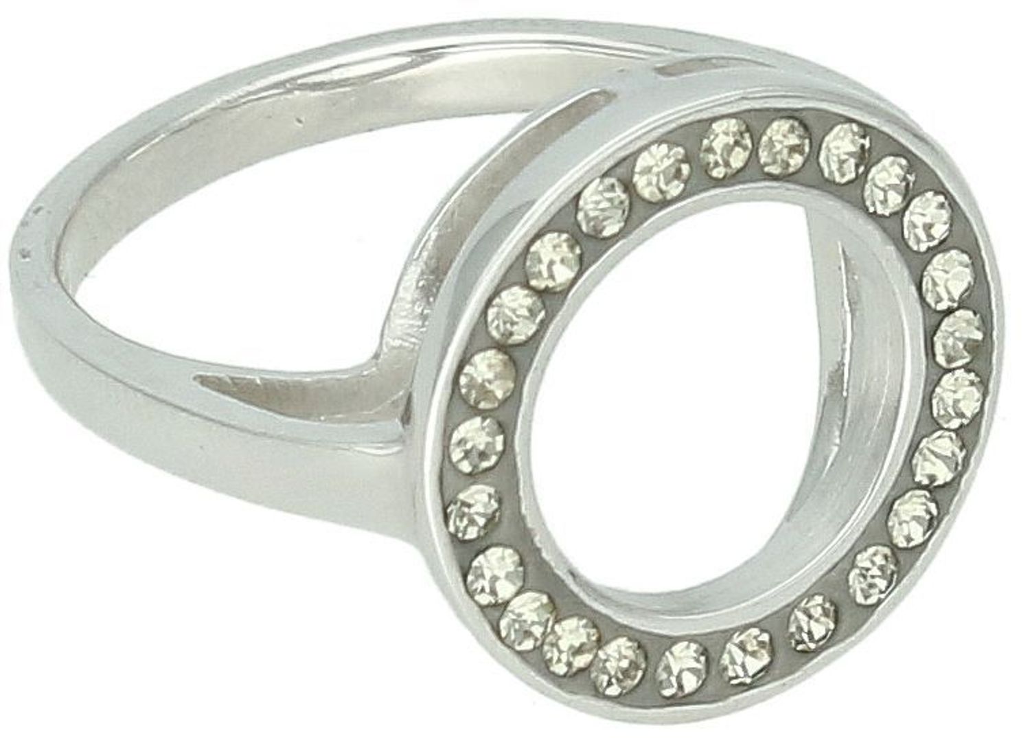 Pierścionek srebrny kółeczko z cyrkoniami próba 925, rozmiar 14 DIA-PRS-7515-925.jpg