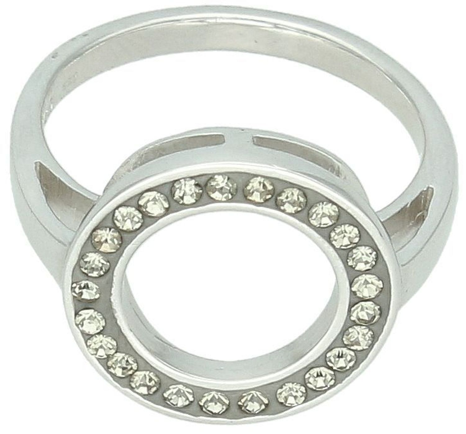 Pierścionek srebrny kółeczko z cyrkoniami próba 925, rozmiar 14 DIA-PRS-7515-925.jpg