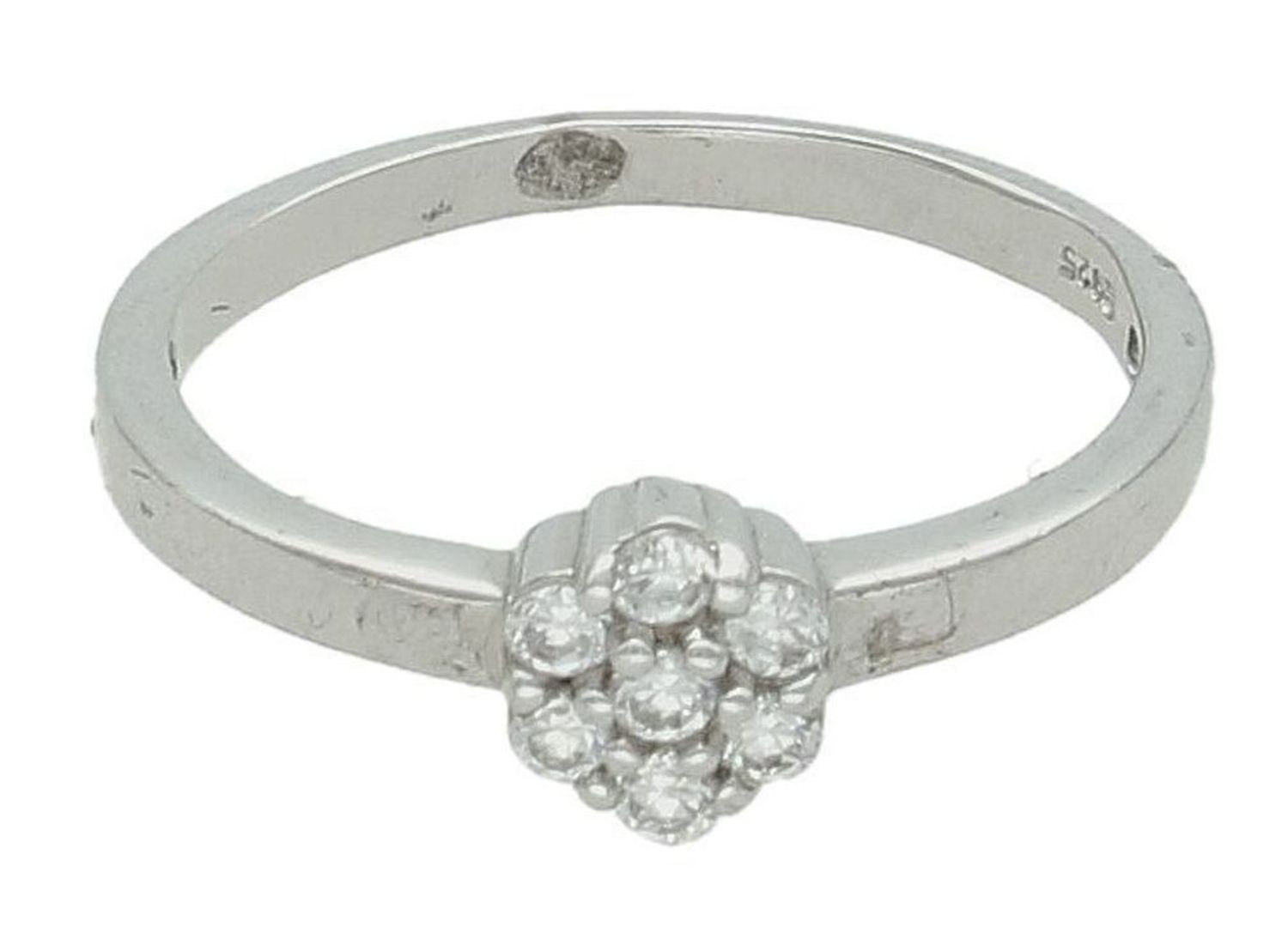 Srebrny pierścionek damski 925 kwiatek z cyrkoniami DIA-PRS-7518-925.jpg