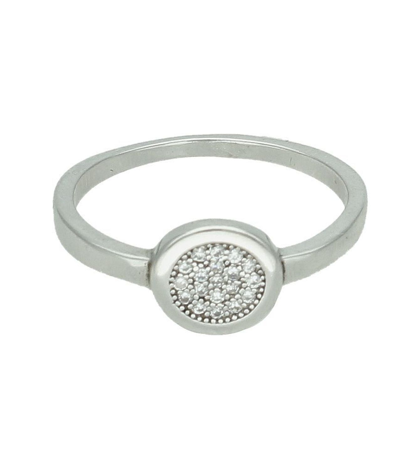 Srebrny pierścionek damski 925 okrągły z cyrkoniami DIA-PRS-7520-925. Srebrny pierścionek damski. Srebrny pierścionek z cyrkoniami. Pierścionek srebrny damski..jpg