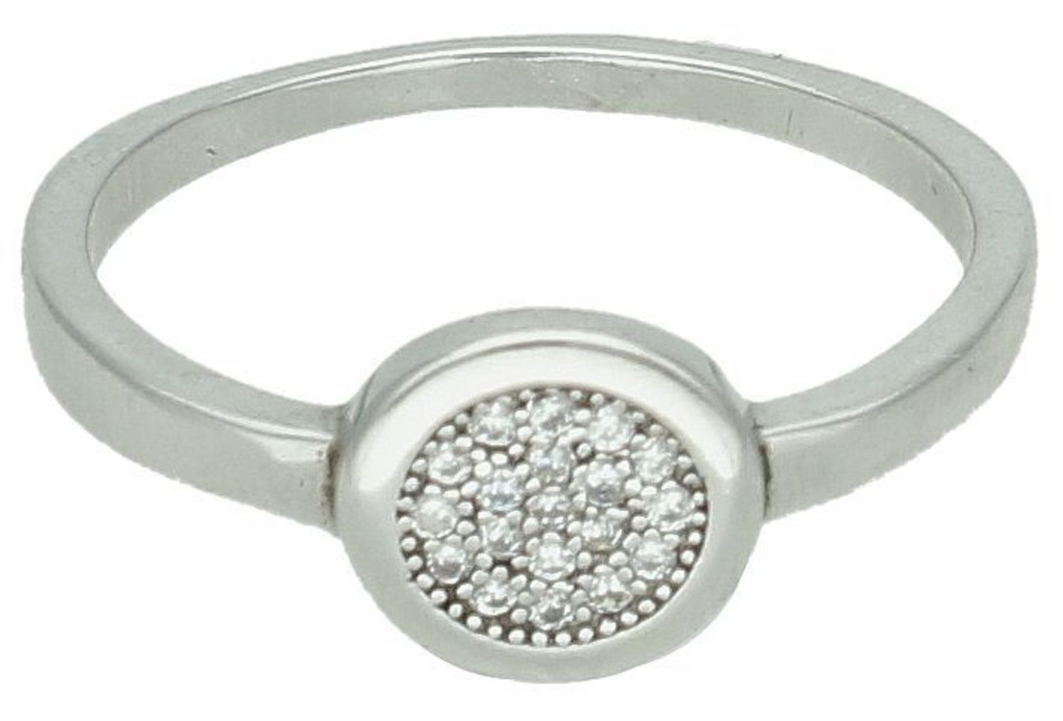 Srebrny pierścionek damski 925 okrągły z cyrkoniami DIA-PRS-7520-925. Srebrny pierścionek damski. Srebrny pierścionek z cyrkoniami. Pierścionek srebrny damski..jpg