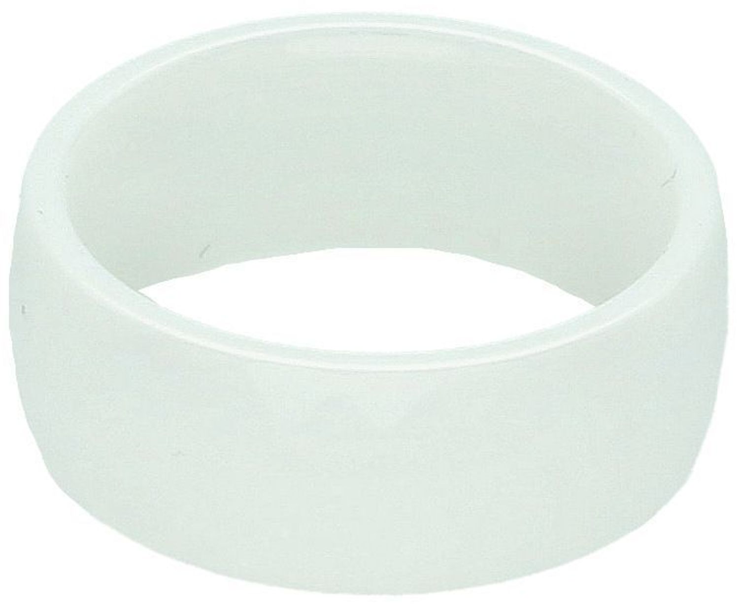 Pierścionek biała ceramika Szeroka Obrączka rozmiar 14, DIA-PRS-7522-CER.jpg