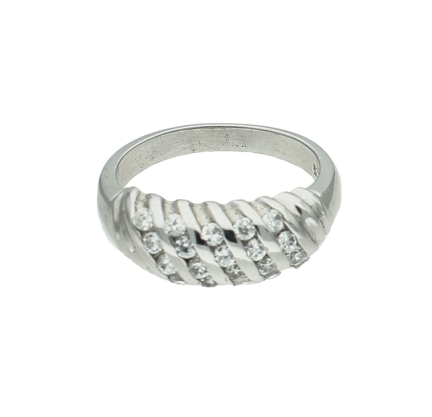 Pierścionek srebrny 925 pasma cyrkonii rozmiar 11 DIA-PRS-7529-925 (2).jpg