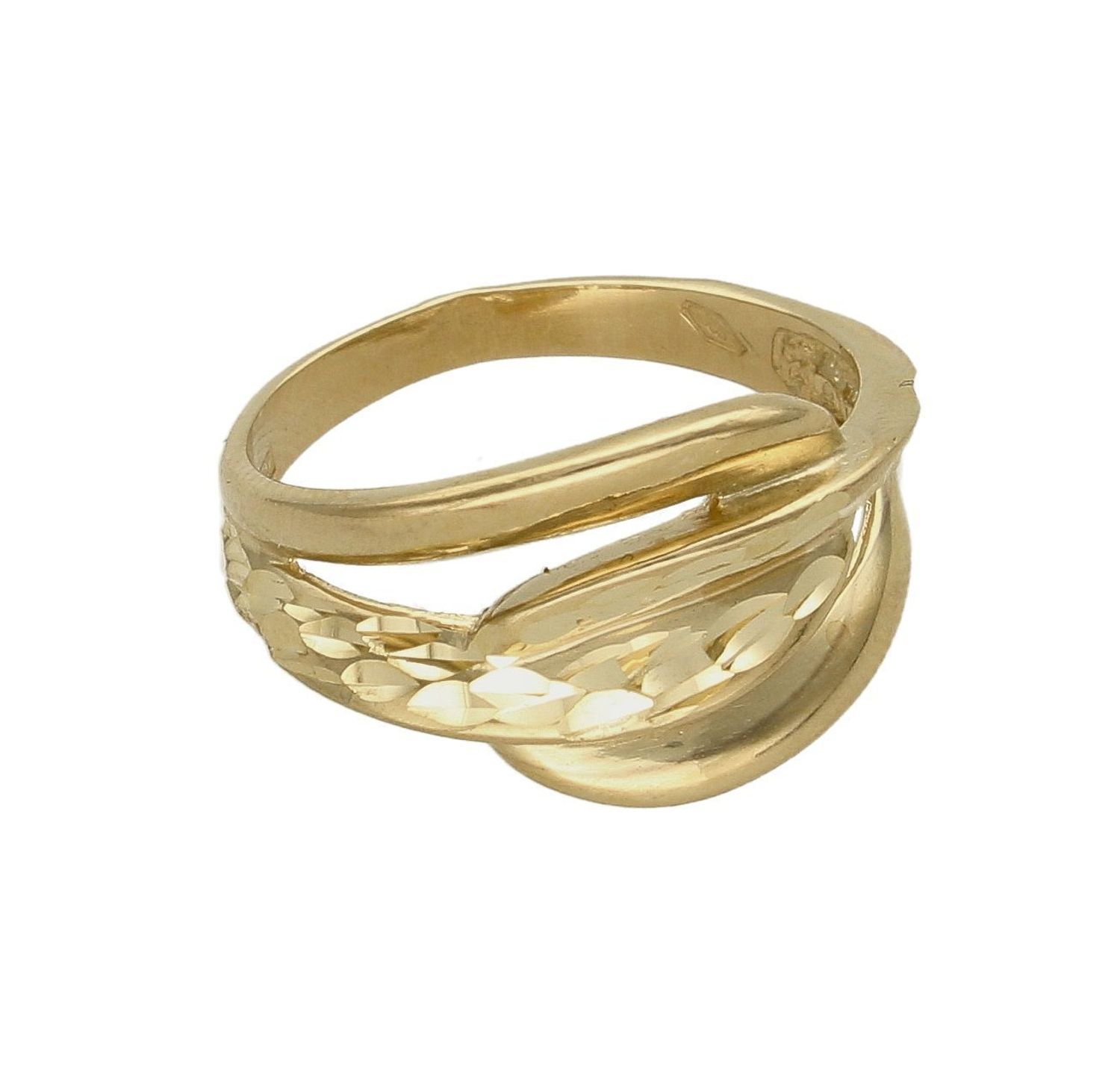 Złoty pierścionek 585 grawerowany DIA-PRS-7571-585 (1).jpg