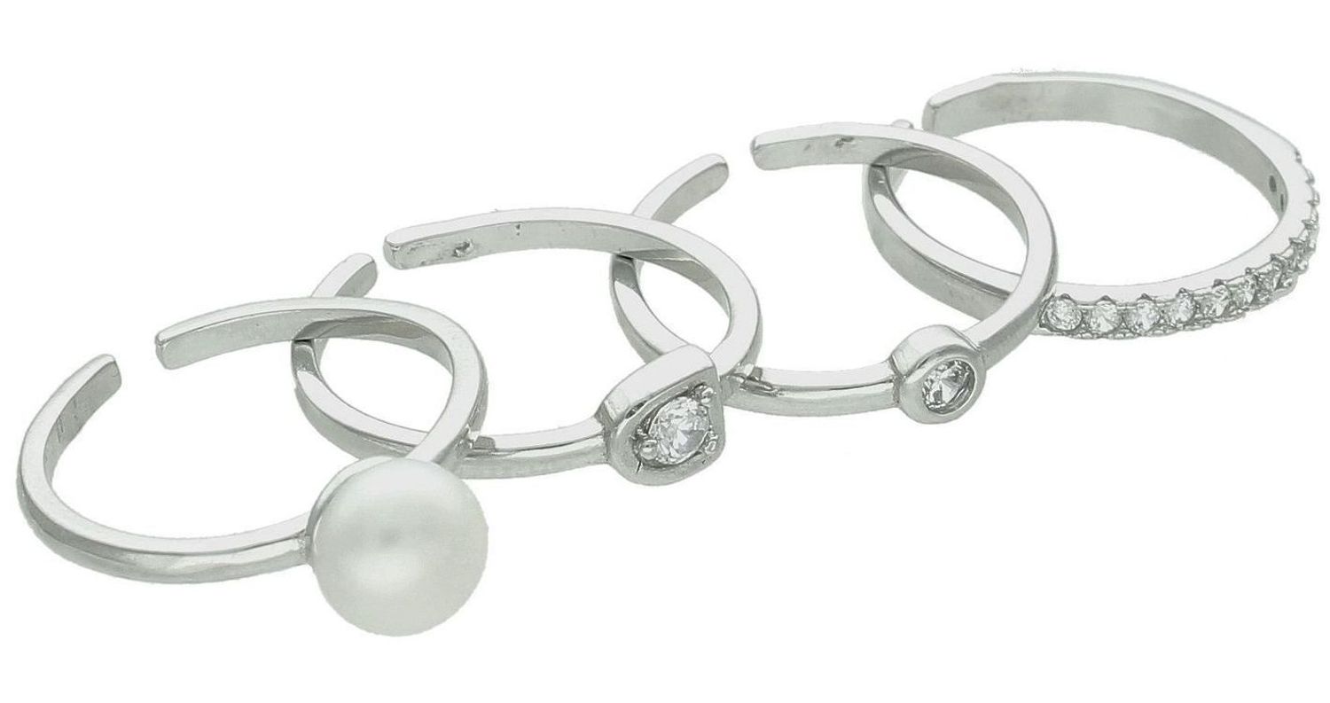 Srebrny pierścionek damski 925 z perłą i cyrkoniami rozmiar 12 DIA-PRS-7608-925. Srebrny pierścionek damski. Pierścionek srebrny na prezent. Pierścionek ze srebra z perłą i cyrkoniami.5.jpg