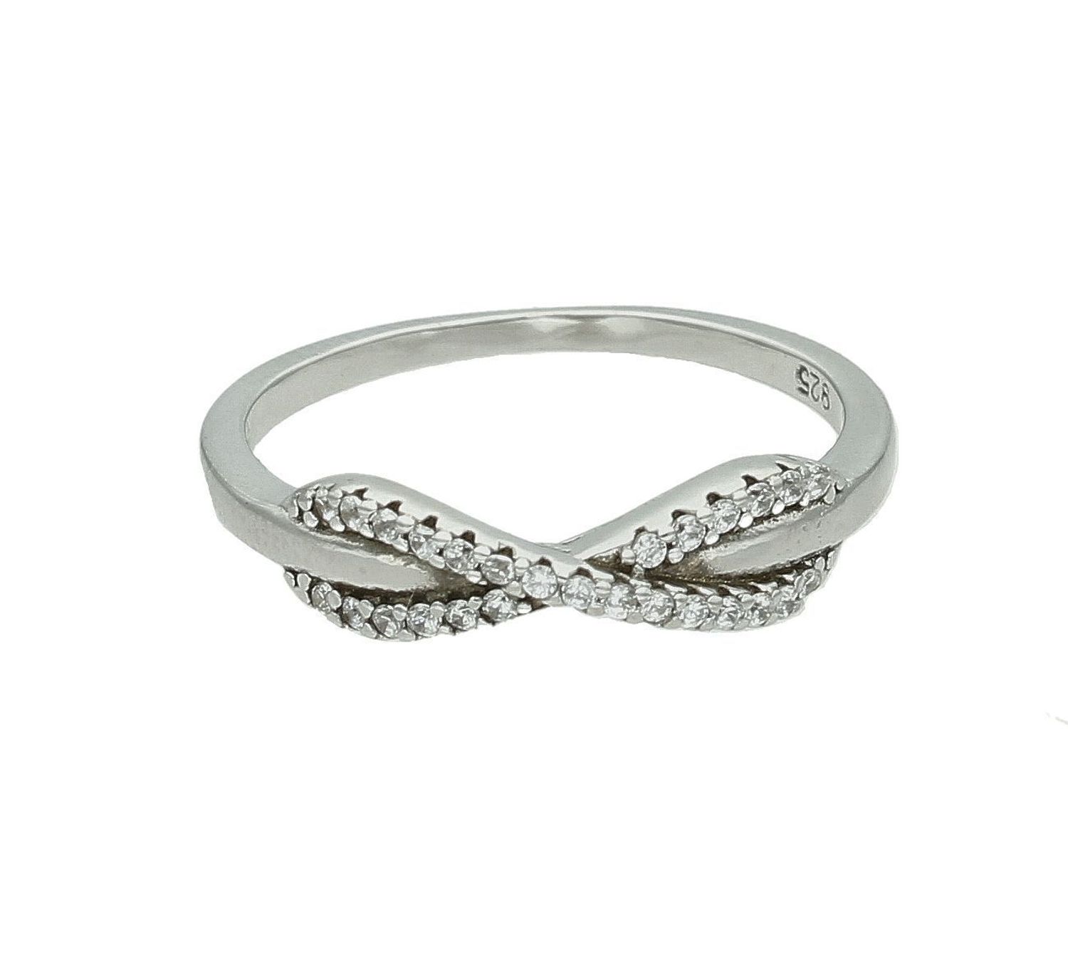 Pierścionek srebrny 925 Nieskończoność rozmiar 12 DIA-PRS-7696-925. Srebrny pierścionek damski. Srebrny pierścionek ze znakiem nieskończoności. Pierścionek znak nieskończoności dla kobiety. Pierścionek damski na prezent (2).jpg