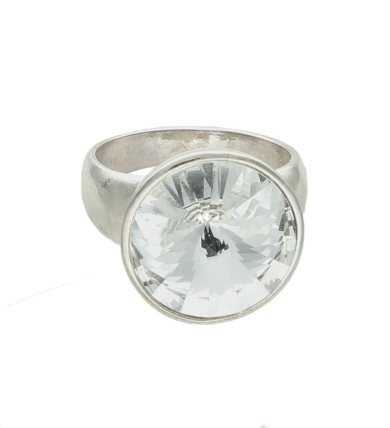 Srebrny pierścionek damski 925 Swarovski elements rozmiar 12 DIA-PRS-7709-925.jpg