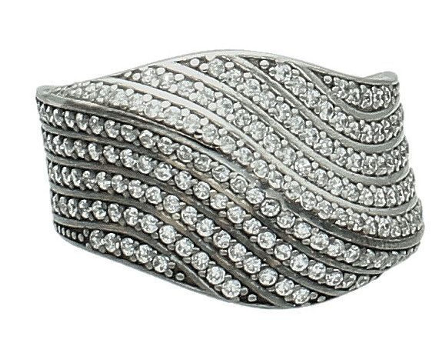 Srebrny pierścionek damski 925 z cyrkoniami rozmiar 18 DIA-PRS-7710-925. Srebrny pierścionek damski. Srebrny pierścionek z cyrkoniami. Pierścionek srebrny dla kobiety, Pierścionek srebrny na prezent (2).jpg