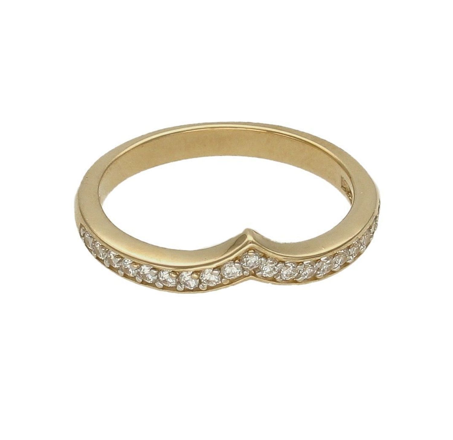 Złoty pierścionek 375 z płaskimi cyrkoniami DIA-PRS-7802-375. Pierścionek z płaskimi cyrkoniami pięknie lśniący.  Pierścionek doskonały na co dzień jak i do wieczorowych kreacji. Pierścionek z 9- karatowego złota. Waga około.jpg