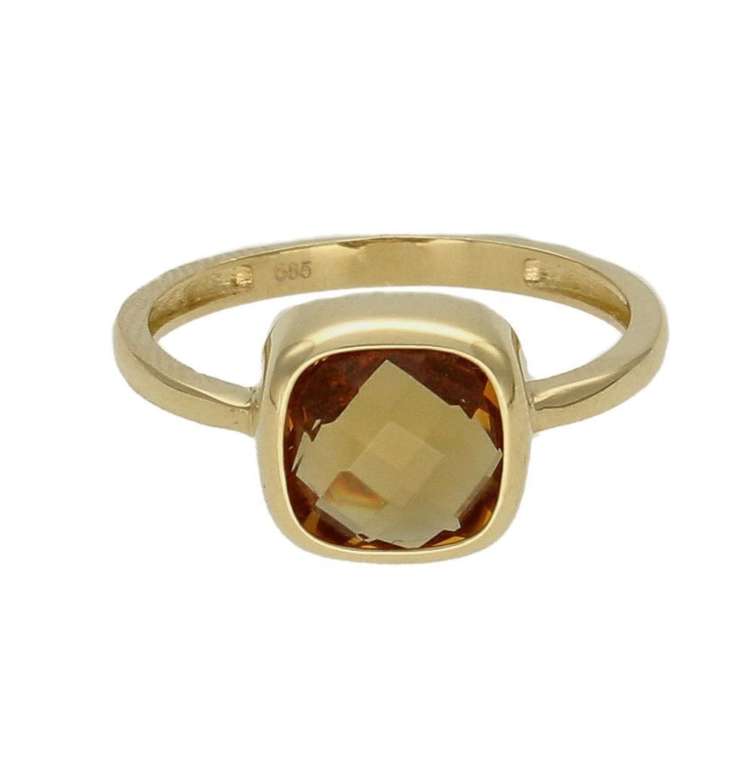 Złoty pierścionek 585 kwadratowy z zultanitem DIA-PRS-7826-585. Pierścionek został wykonany z najwyższej jakości złota próby 585. Waga pierścionka wynosi około 2,14 gram. Pierścionek został ozdobiony kamieniami naturalnymi o.jpg