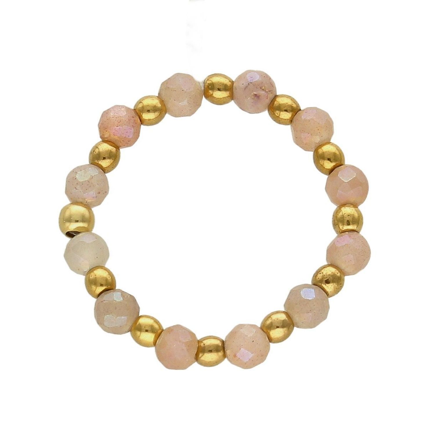 Pierścionek damski srebrny z kamieniem słonecznym DIA-PRS-8068-925. Modny pierścionek z ozdobnych kuleczek na gumce to intrygująca biżuteria która spodoba się niezależnej, odważnej kobiecie, kochającej wyraziste dodatki, któr (1).jpg