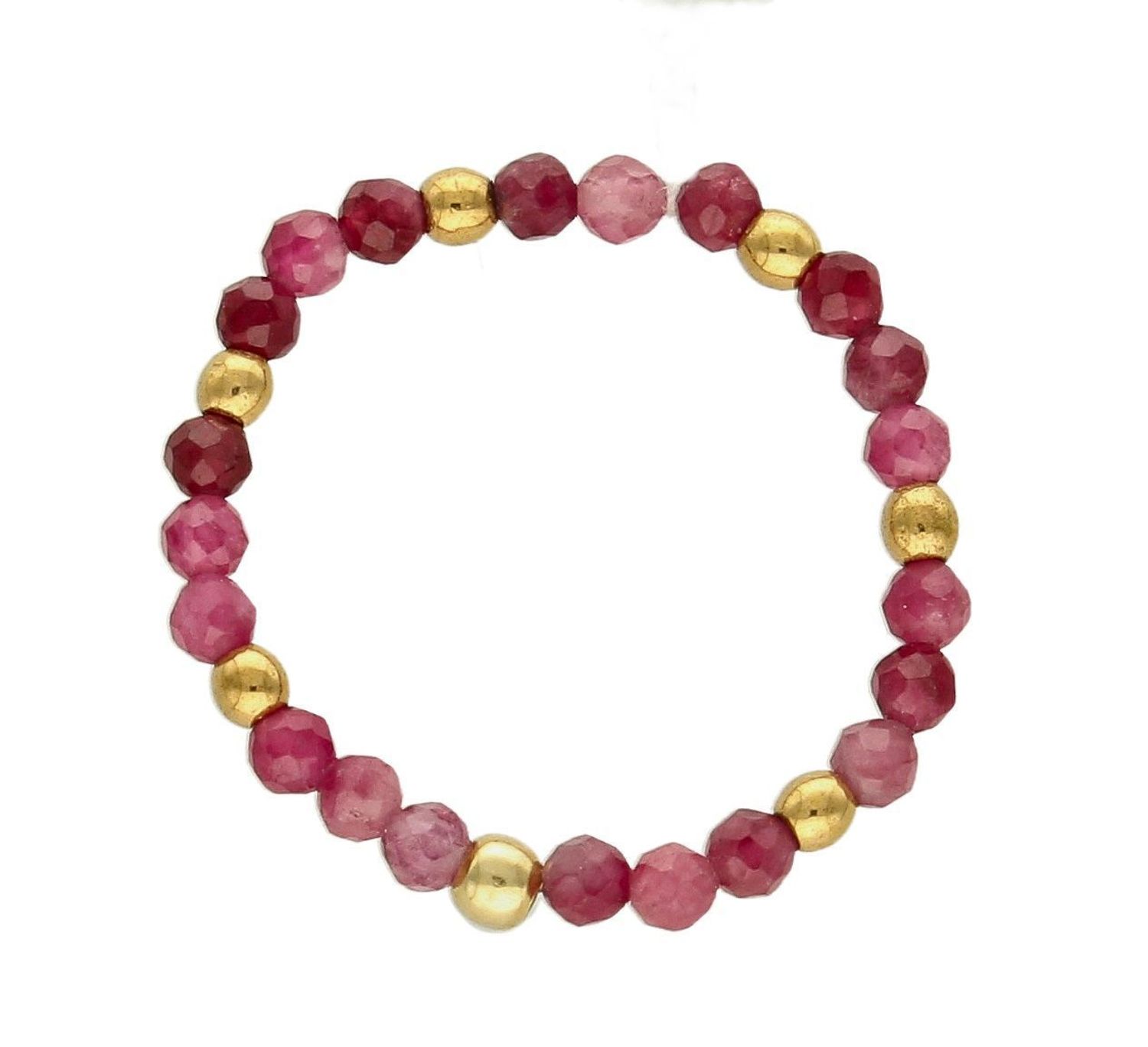 Pierścionek damski srebrny z rubelitem DIA-PRS-8070-925. Modny pierścionek z ozdobnych kuleczek na gumce to intrygująca biżuteria która spodoba się niezależnej, odważnej kobiecie, kochającej wyraziste dodatki, które podkreśl.jpg