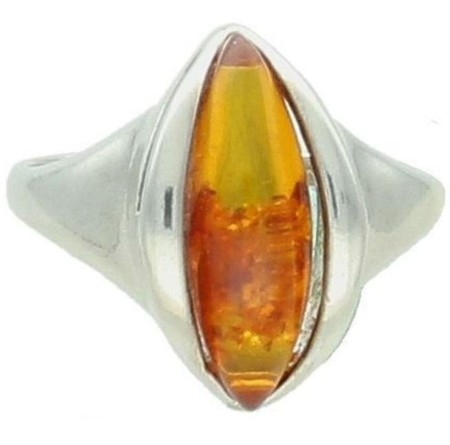 Srebrny pierścionek damski 925 z bursztynem rozmiar 13 DIA-PRS-8618-925.  Biżuteria z bursztynami. Srebrny pierścionek z bursztynem bałtyckim. Oryginalny srebrny pierścionek. Pomysł na prezent dla kobiety.8.jpg