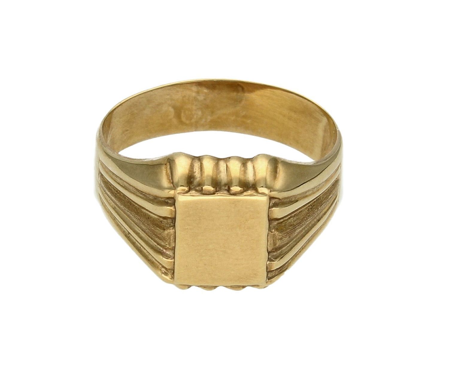 Złoty sygnet 33 z ozdobnymi nacięciami DIA-PRS-8870-333.jpg