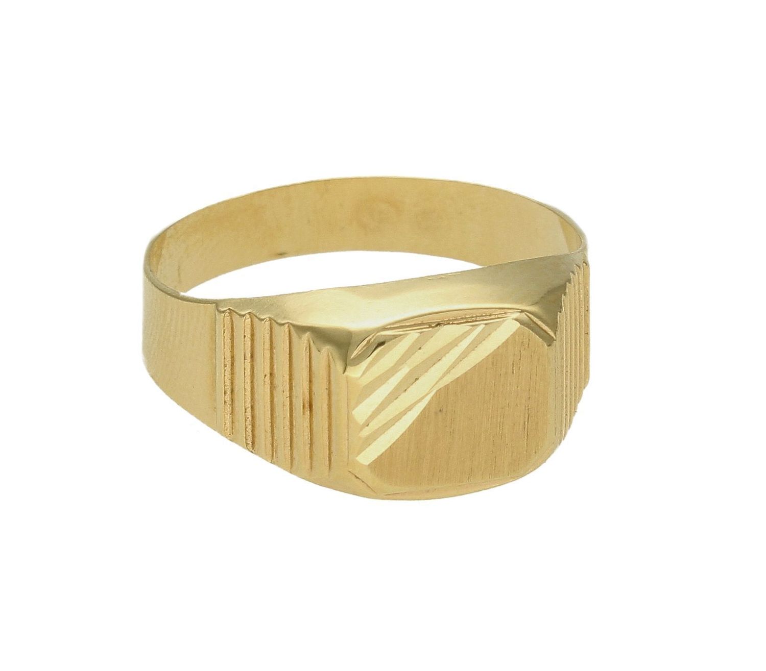 Złoty sygnet 585 z grawerowaniem DIA-PRS-8878-585.jpg