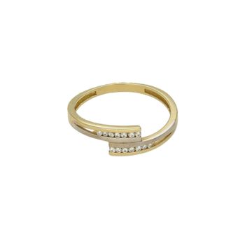 Złoty pierścionek damski Zaręczynowy wzór rozmiar 12 DIA-PRS-9252-585 to złoty damski pierścionek wykonany z wysokiej próby złota 585. Idealna biała cyrkonia we wzorze zaręczynowym nadają pierścionkowi nowoczesnego wyglądu ( (4).jpg