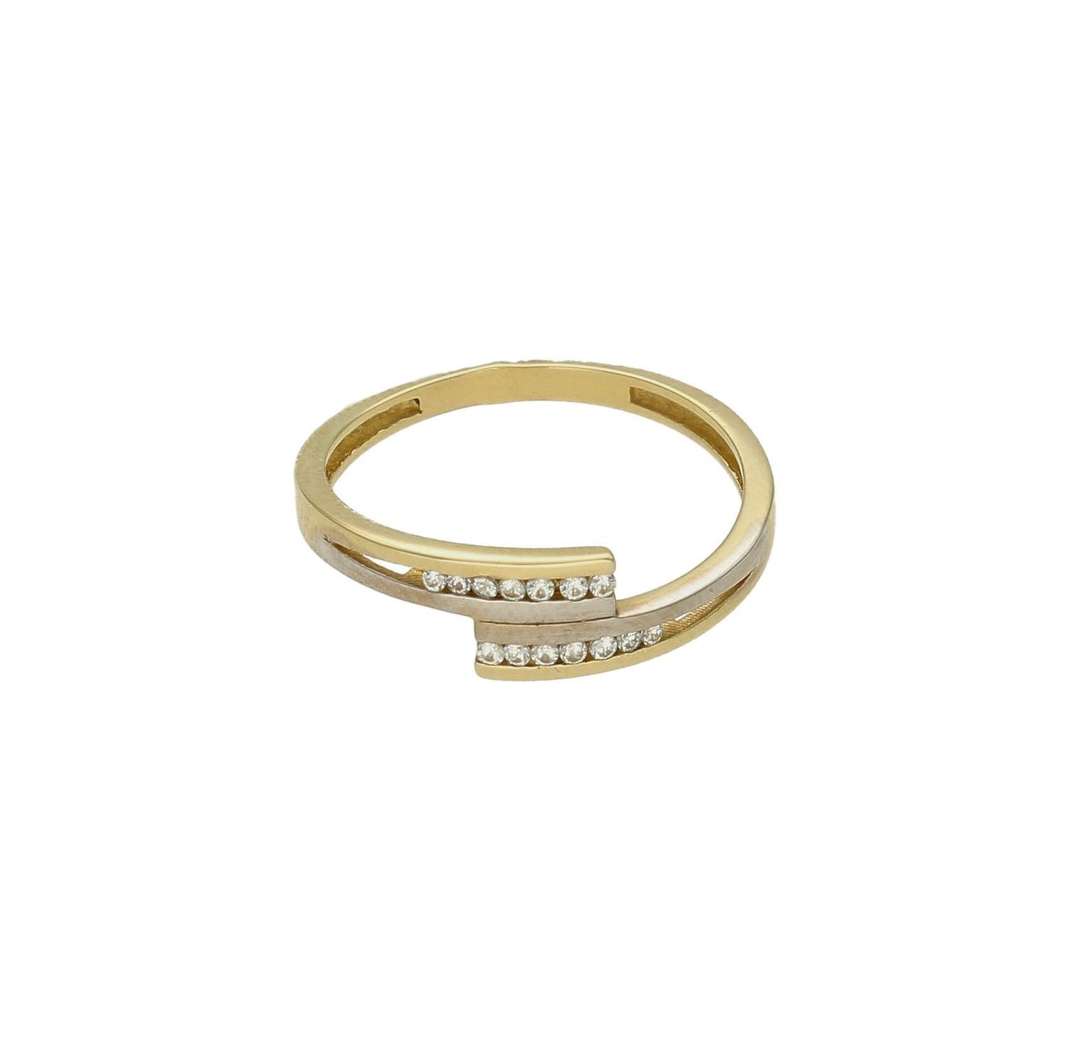 Złoty pierścionek damski Zaręczynowy wzór rozmiar 12 DIA-PRS-9252-585 to złoty damski pierścionek wykonany z wysokiej próby złota 585. Idealna biała cyrkonia we wzorze zaręczynowym nadają pierścionkowi nowoczesnego wyglądu ( (4).jpg