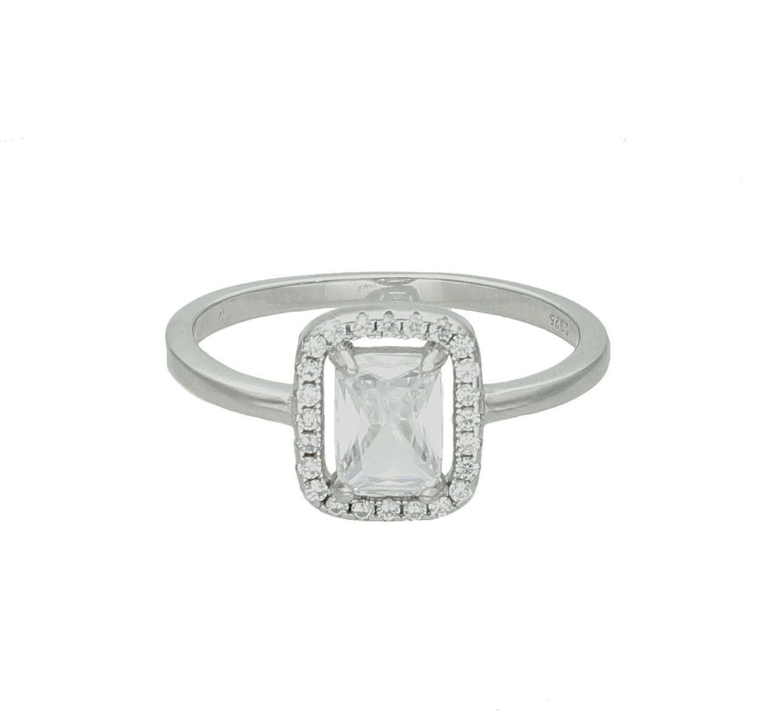 Srebrny pierścionek damski 925 zaręczynowy prostokątna cyrkonia DIA-PRS-9612-925. Srebrny pierścionek na zaręczyny. Pierścionek srebrny na prezent. Pierścionek ze srebra z cyrkonią.9.jpg