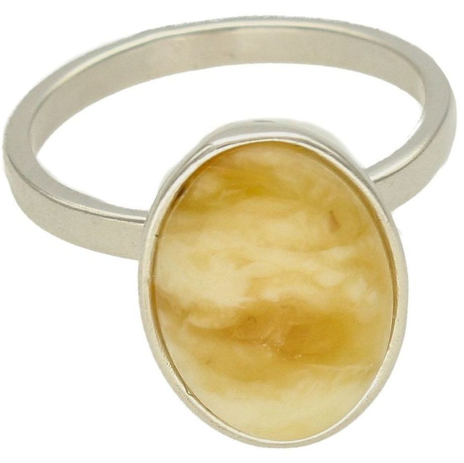 Srebrny pierścionek damski 925 z żółtym owalnym bursztynem bałtyckim DIA-PRS-9939-925. Srebrne pierścionki na prezent dla kobiety. Srebrny pierścionek z kamieniem. Srebrny pierścionek dla kobiety z bursztynem.1.jpg