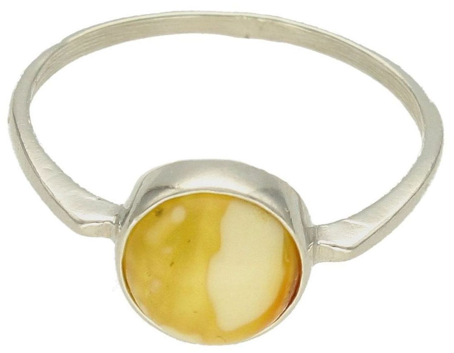 Srebrny pierścionek damski 925 z żółtym bursztynem bałtyckim DIA-PRS-9945-925. Srebrne pierścionki na prezent dla kobiety. Srebrny pierścionek z kamieniem. Srebrny pierścionek dla kobiety z bursztynem.5.jpg